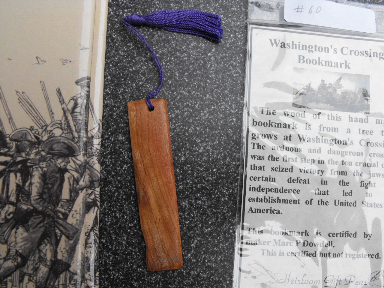 Washington Crossing Bookmark