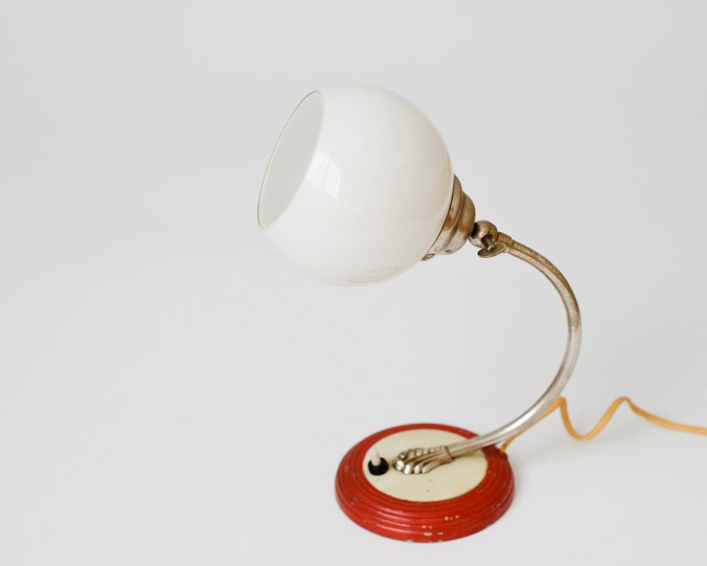 Russian Retro Table Lamp made in USSR 1956 - Home Decor - Interior Design