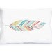 Lone Feather Pillow Case