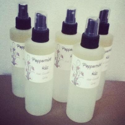 Peppermint Kiss Hair Growth Spray for Natural Hair 8oz Bottle