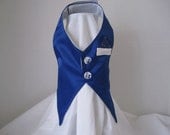 Dog Vest XS   navy  blue   By Nina's Couture Closet