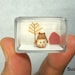 Micro Mini Brown Owl - Tiny Handmade Crochet Amigurumi Miniature Owls - Made To Order