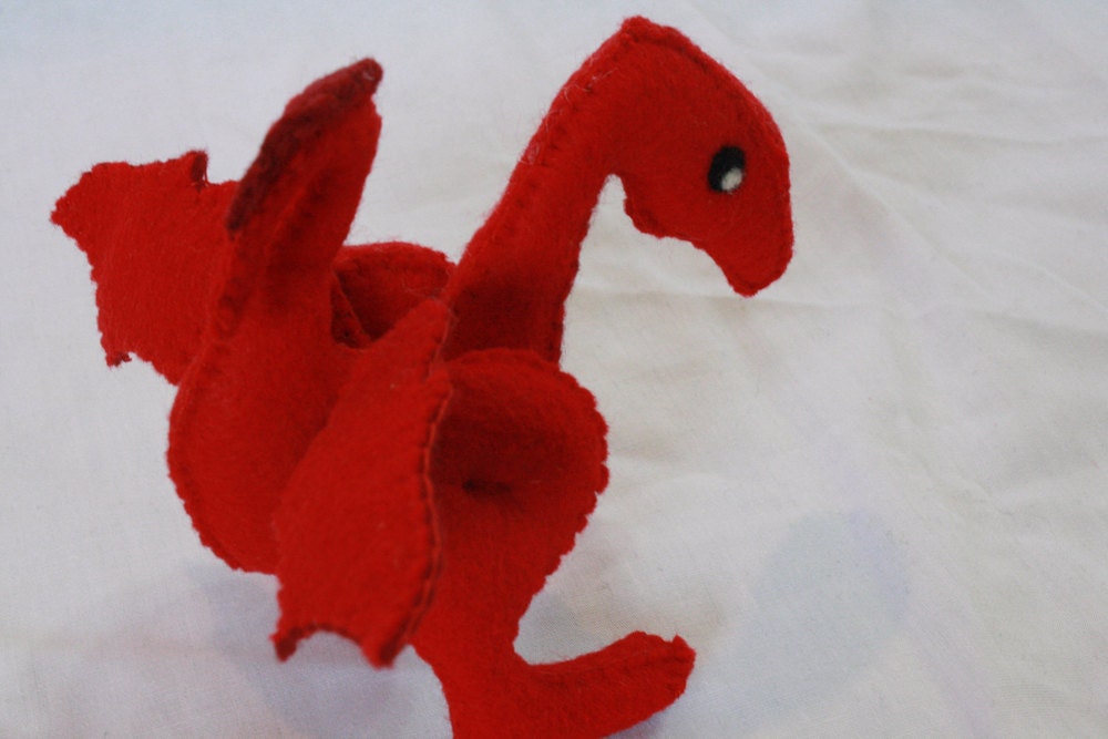 Mandy the red dragon