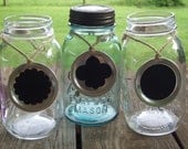 Wedding Centerpiece Mason Jar Lid Centerpiece Chalkboard Table Numbers Wedding Table Centerpieces Mason Jar Wedding Spring Wedding