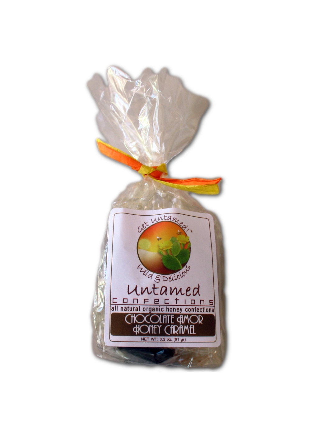 Bites in a bag Chocolate Amor Honey Caramels