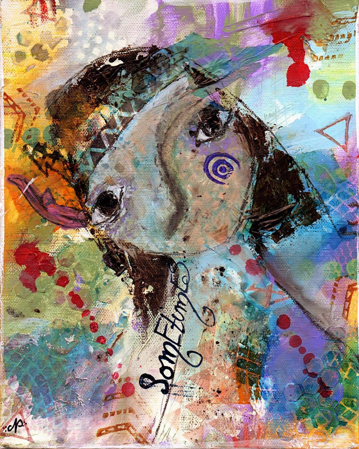 Sometimes -- Nixie 8x10 Art Print