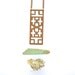 HALF OFF Sci Fi 01 - Hand-Cut Raw Brass Motif Pendant