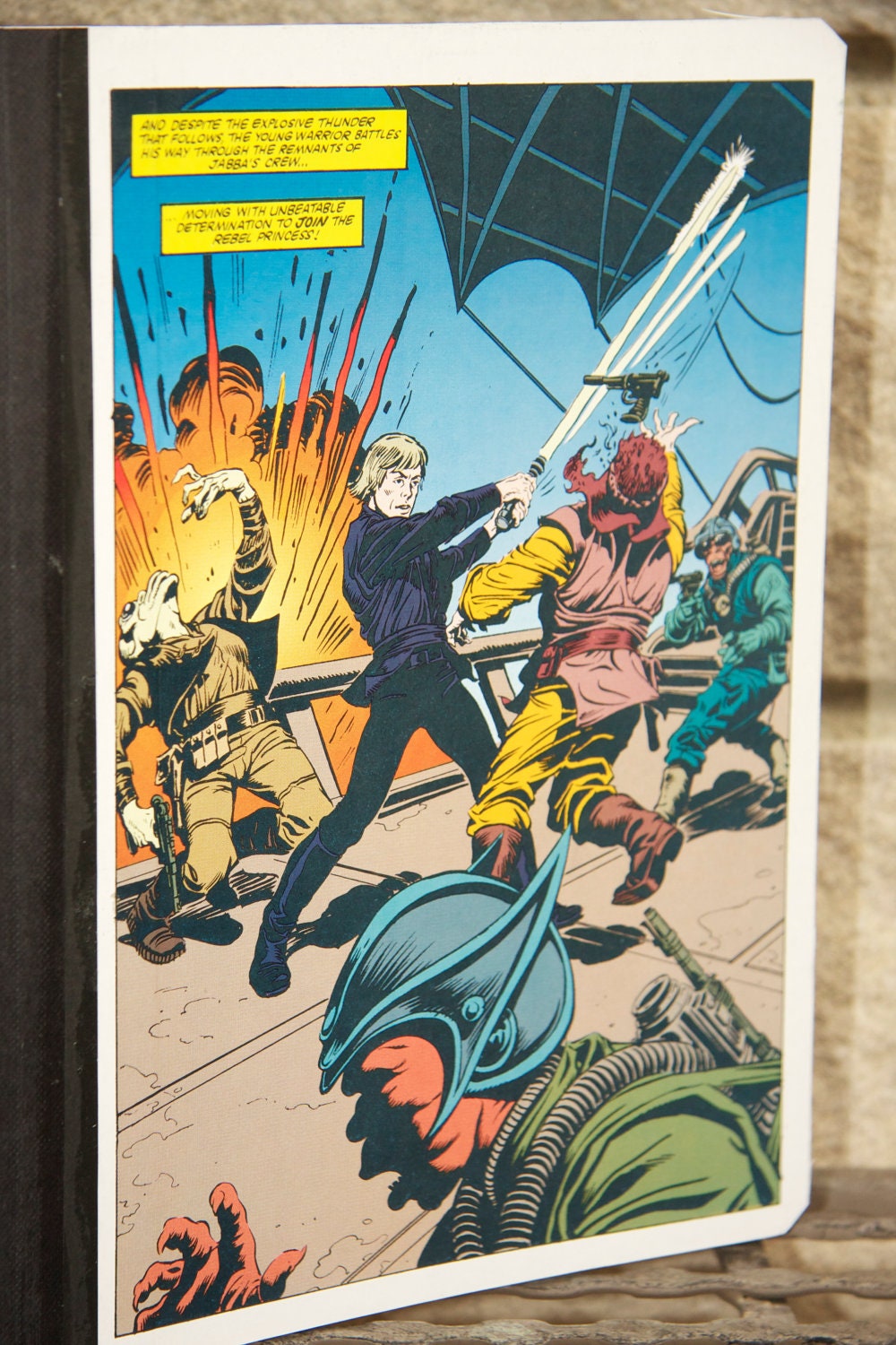Star Wars Composition Notebooks - Luke, Imperial Scout on Speeder Bike, and Rebel forces