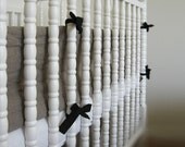 Natural crib bumper. Pure linen. COTTON batting. Tailor made by Lovely Home Idea