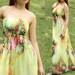 Dreamy Collection Long Maxi Dress Strapless Bridesmaid Dress/ Sundress Chiffon Dress