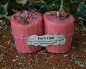 Faerie Flight Spell Votives - Seeing faeries, find faeries, faerie communication, attraction of faeries, see faeries, fae work of all kinds
