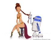 Star Wars: Princess Leia & R2D2