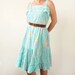 1970 Vintage Sun Dress with Ruffles