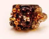 Magical Mystical Autumn Glam Statement Ring