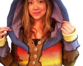 PDF INSTRUCTIONAL PATTERN elf hoodie upcycled sweater  by Hope Floats Upcycled