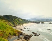 Oregon Coast Ocean Photography Print 11X14 Fine Art Pacific Northwest Cannon Beach Sea Landscape Photography Print.