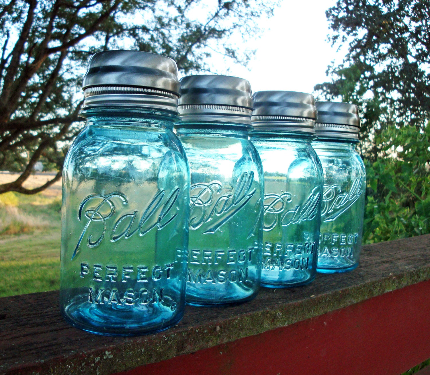 Mason Jar Solar Light Lantern LIDS - Set of 10 - High Quality