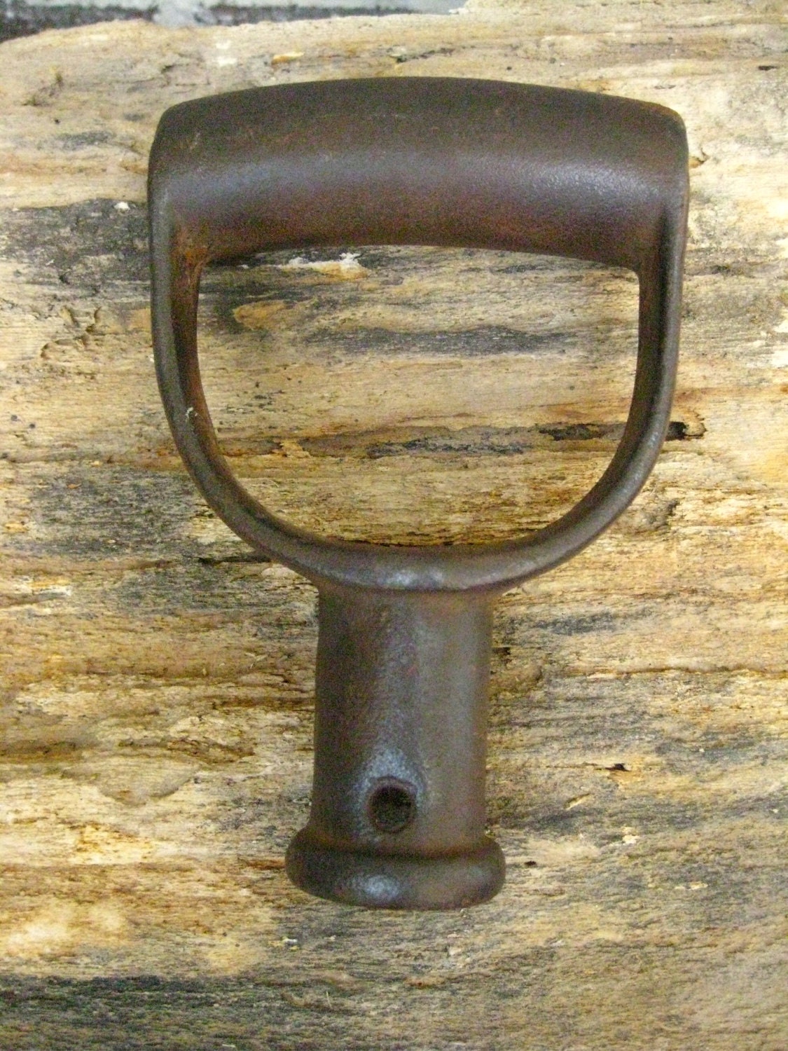 Old heavy metal shovel handle by Runningpuma24 on Etsy