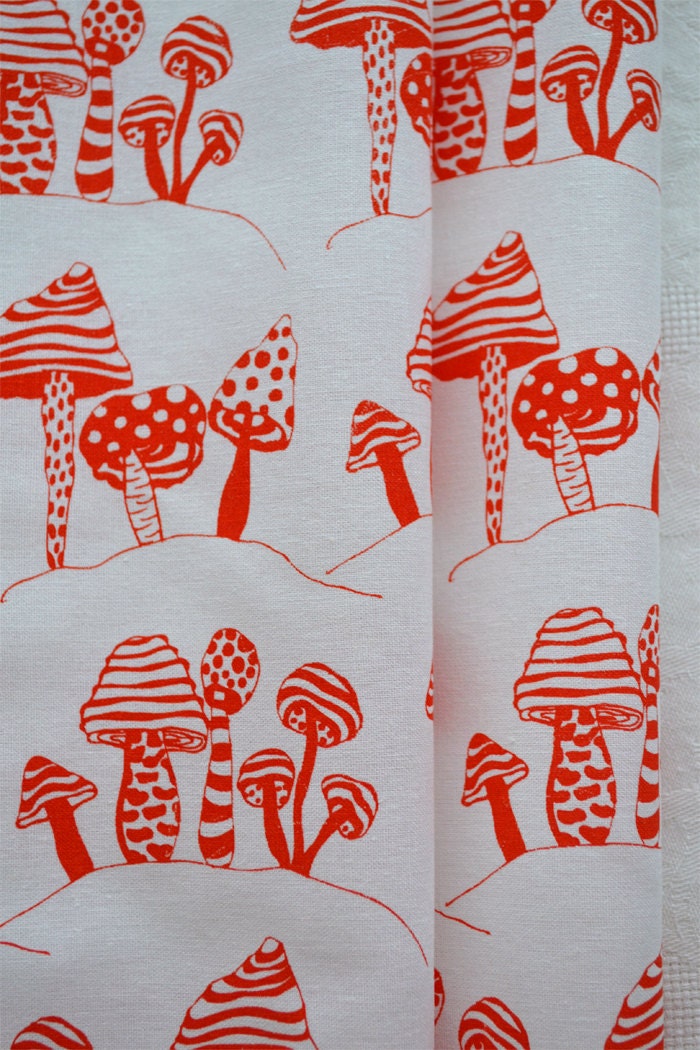 TROPINKA hand printed fabric quarter