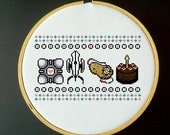 Portal Cross Stitch PDF Pattern
