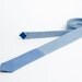 Blue tie for men, skinny tie