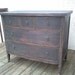 Chic and Shabby Black Dresser