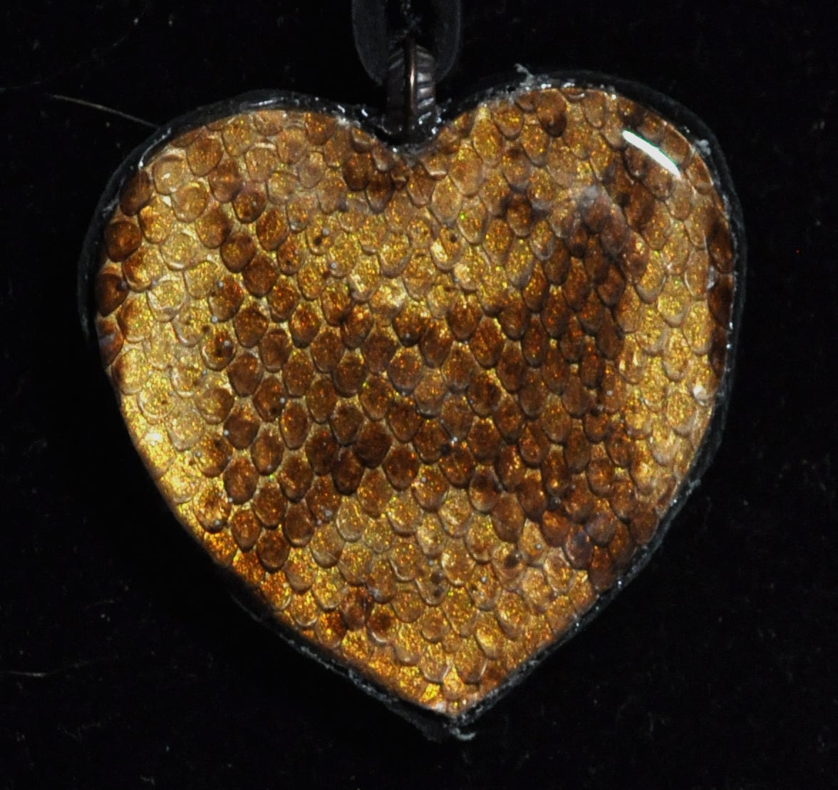 Dragon Hide Pendant- Red Tail Boa