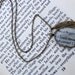 Brass To Kill a Mockingbird Necklace. Vintage Bookpage Necklace