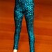 Super Dollfie Blue Mermaid Leggings For SD Ball Jointed Dolls