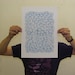 A3 Limited 'DRIP' Screenprint Majenta Pink by Pen and Gravy