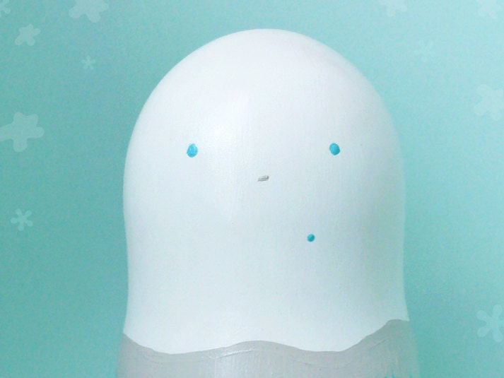 Beautiful Bacterium - Hand Painted Wood Doll