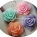 8pcs 30mm Resin Flowers Cabochons in 4 colours for Jewelry Pendant Charm Craft CODE RS105