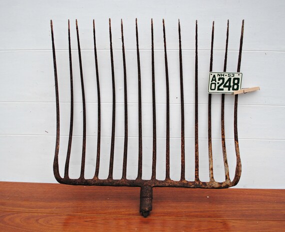 Vintage Rustic Barn Pitch Fork Hay Fork by cheryl12108 on Etsy