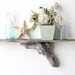 Long Natural Driftwood Shelf