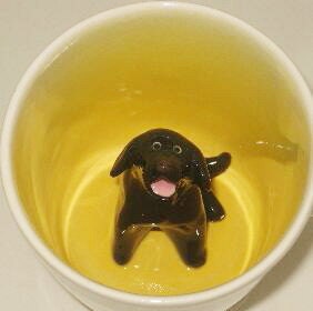 Black Lab Surprise Mug