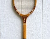 Vintage JC Higgins Finalist Wooden Tennis Racket/Racquet