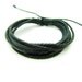 Black Adjustable leather Cotton Rope Woven Bracelets mens bracelet cool bracelet jewelry bracelet bangle bracelet cuff bracelet 937S