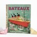 Little Golden Book Bateaux Boats French 1951