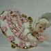Lefton Bloomer Girl in a dress of pink and white