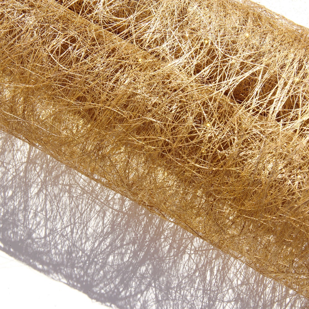 19 x 10 yards Abaca Sinamay Fiber Mesh Roll Wrap by wecanpackage