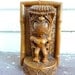 Cocojoe's Hapa-Wood Tiki  Bookend, Angry Face, Ku Tiki