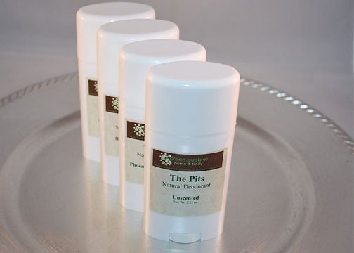 Natural Deodorant, Unscented, Large 2.25 oz, Aluminum Free