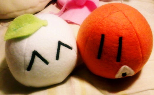 Hand-made: 1 Small (4 in) Dango plush