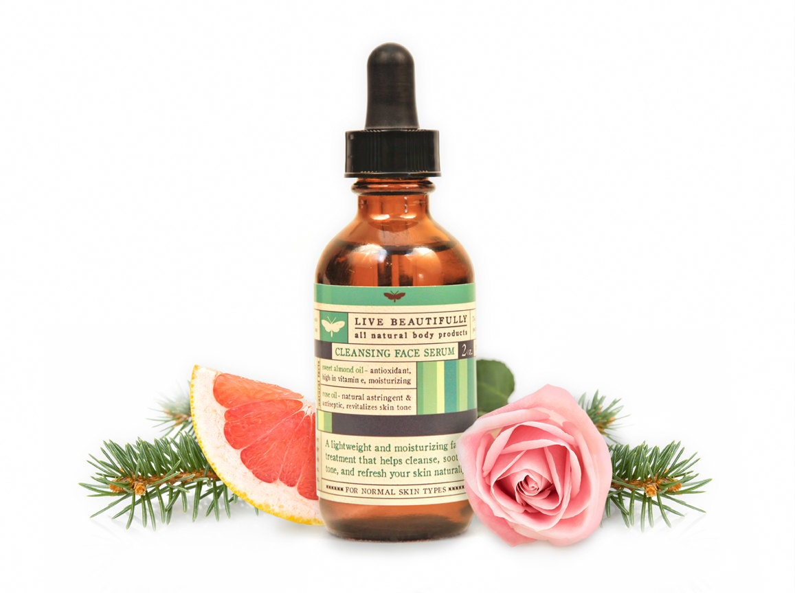 Cleansing Face Serum - All Natural - Cleanse, Soothe, and Refresh Your Skin