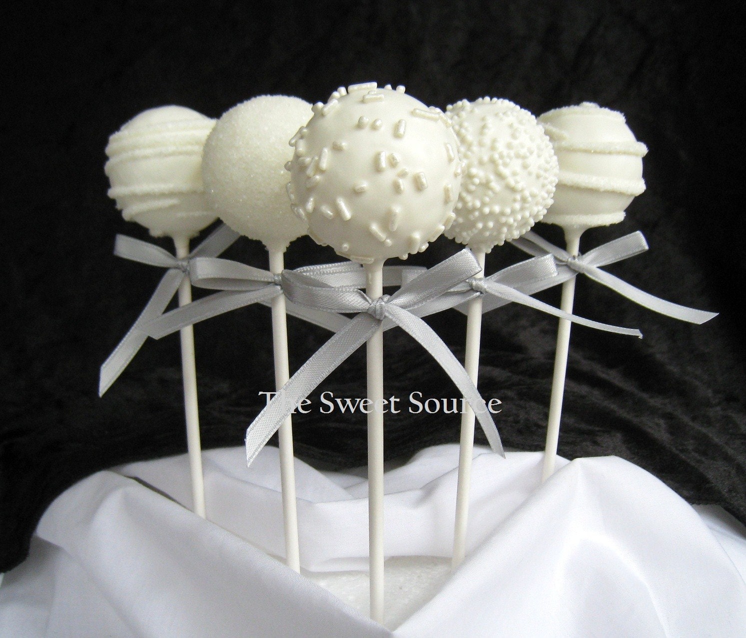 Edible Wedding Favor: Premium Wedding Cake Pops Made to Order with High Quality Ingredients Il_570xn