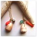 14k Gold Filled Hawaiian Cone Shell Charm Necklace