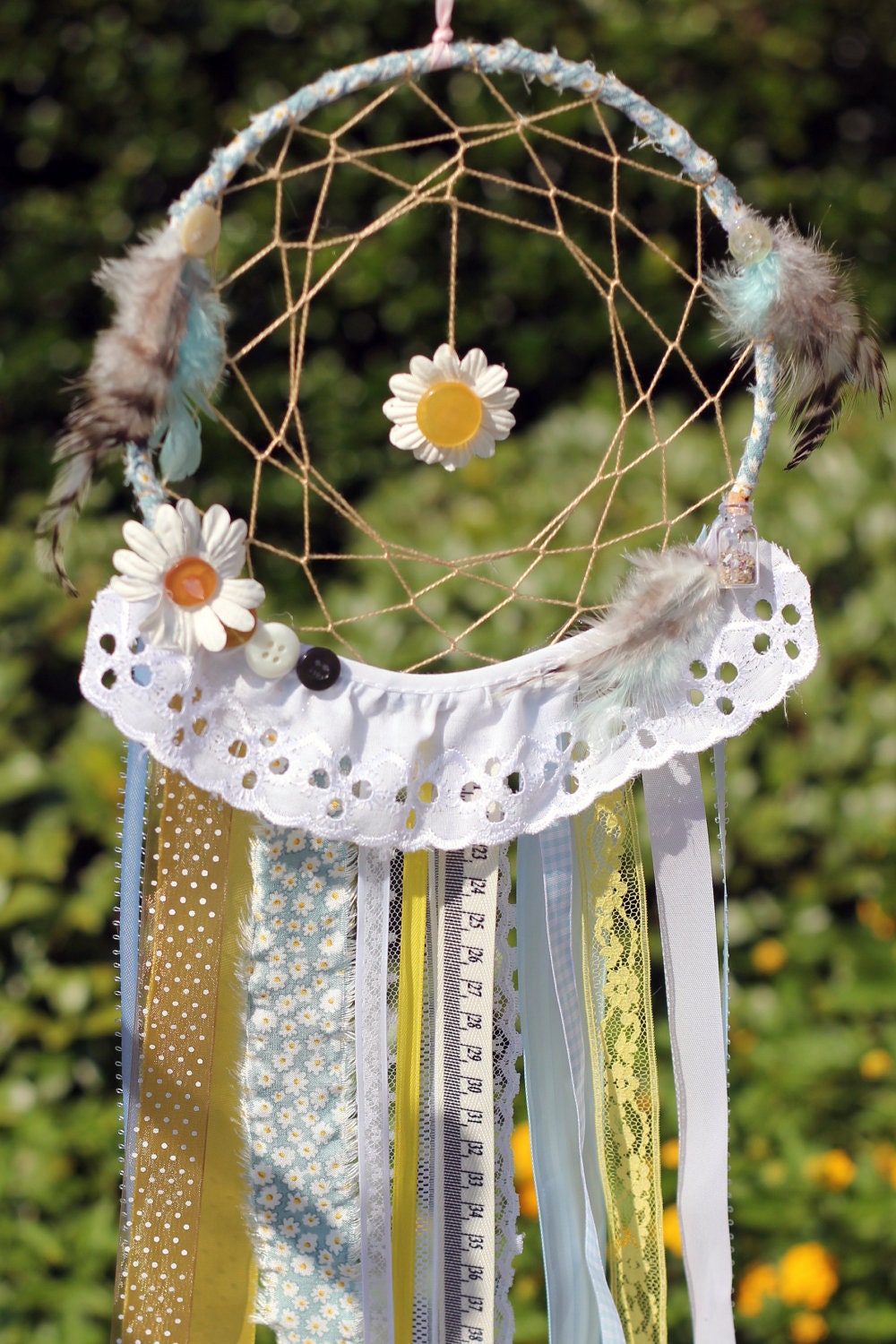 Handmade "Daisy" Dreamcatcher