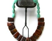 Handmade Statement Jasper Necklace