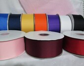 Grosgrain Ribbon 2 1/4 inch 50 Yards Full Spool Roll Choose Color