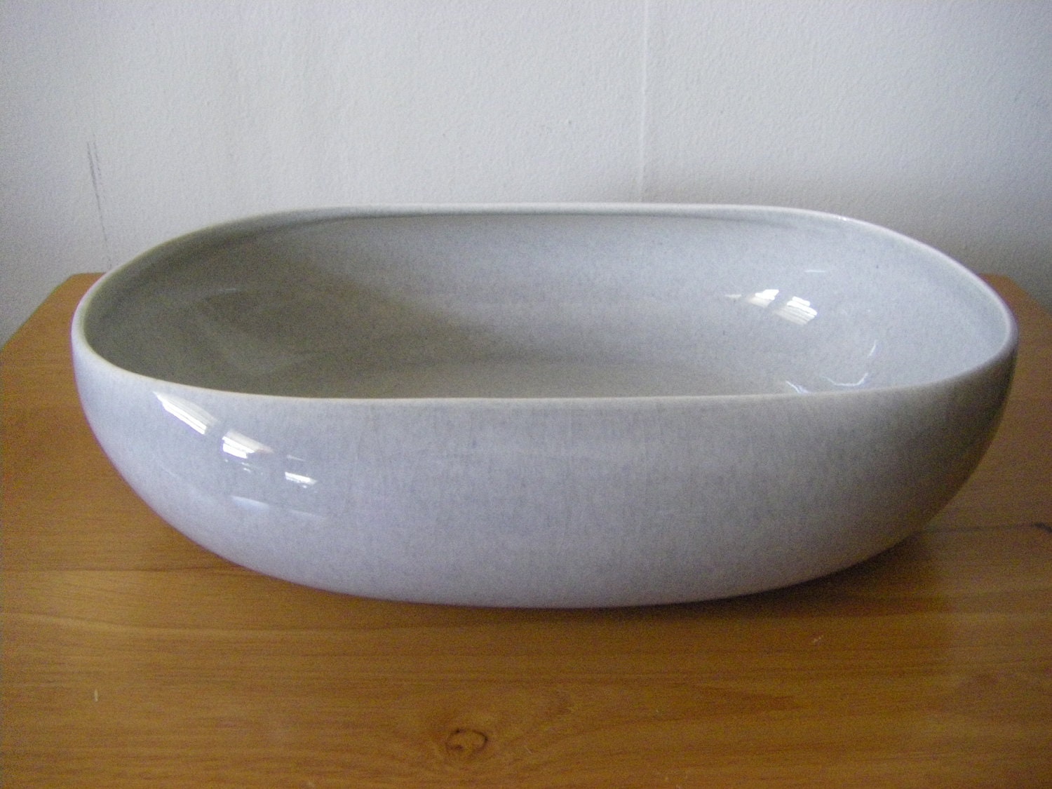Russel Wright American Modern Granite Gray Veggie Serving Dish
